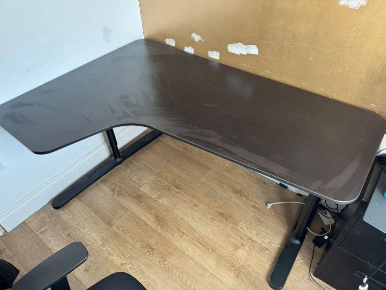 BLACK IKEA Desk 