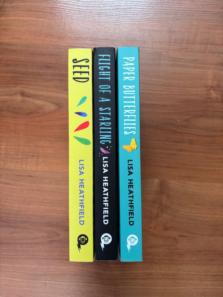 Lisa Heathfield Book Bundle - Seed, Flight of a Starling, Paper Butterflies