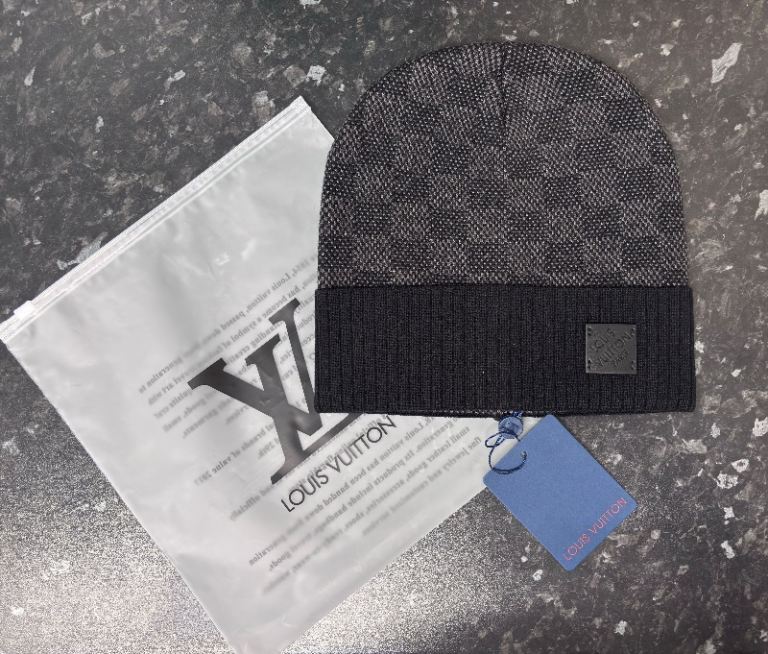 Dark Grey Louis Vuitton Beanie