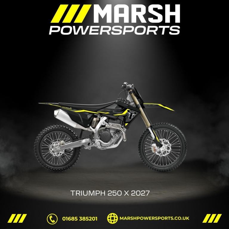 TF 250 X 2027 Model - Triumph Main Dealer - Reserve NOW!