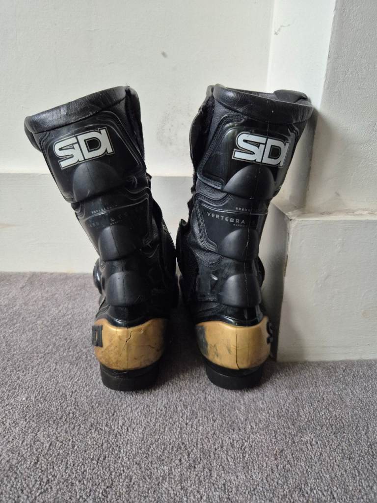 Sidi motorcycle boots uk 12 (euro 47)