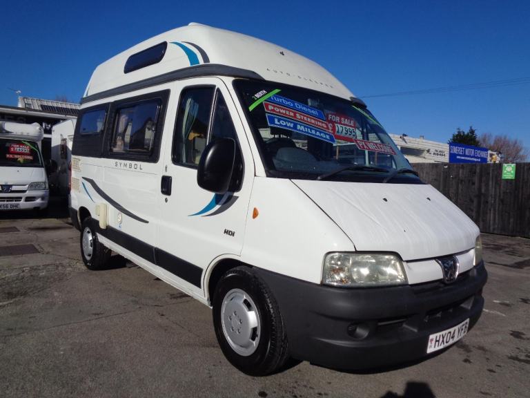 Auto-Sleepers Symbol 2 Berth Peugeot Boxer DIESEL MANUAL 2004/04