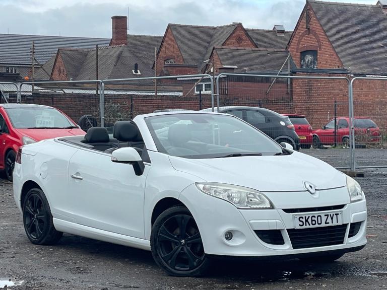 * 60 2011 RENAULT MEGANE CONVERTIBLE 1.4 TCE DYNAMIQUE TOMTOM + LONG MOT + 87K *