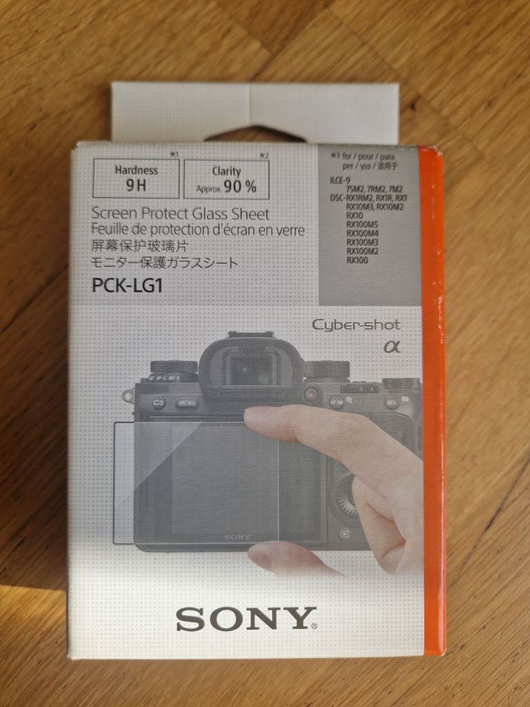 PCK-LG1 Sony Screen protect glass sheet