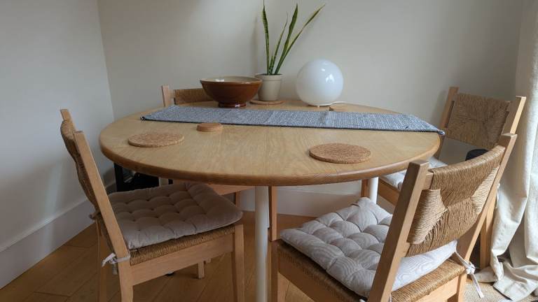 Beautiful solid wood dining table