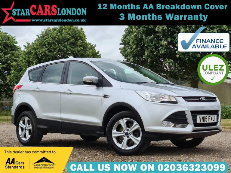 2015 Ford Kuga 2.0 TDCi Zetec 2WD Euro 6 (s/s) 5dr HATCHBACK Diesel Manual