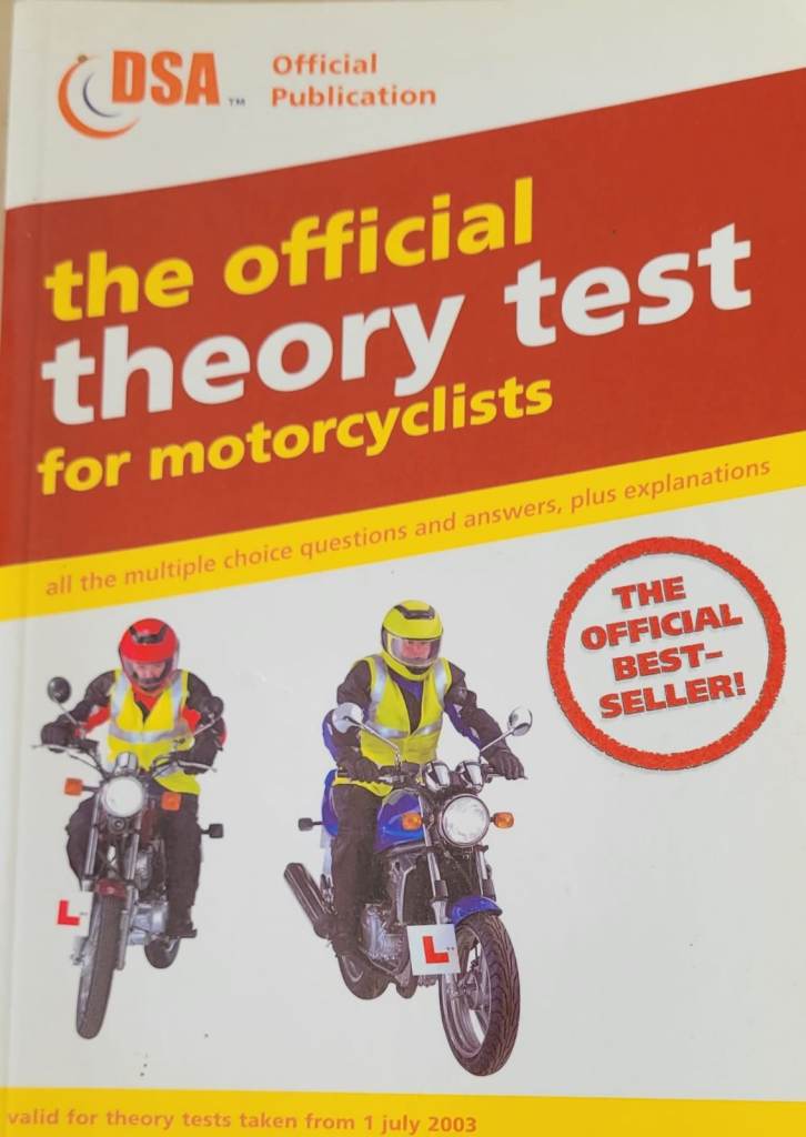 DSA Official Theory Test for Motorcyclists Book