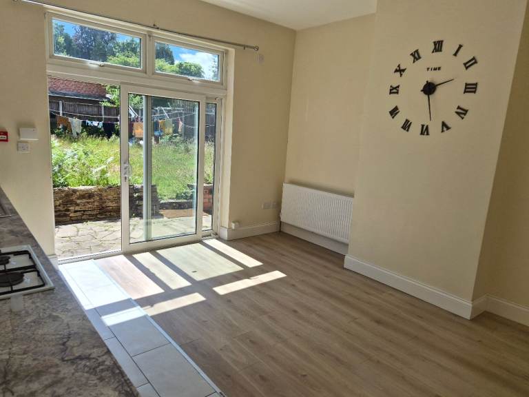 A Very large one bedroom apartment refurbished ground floor and Very close to Moseley