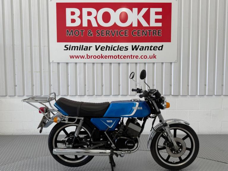 1981 Yamaha RD125DX PETROL Manual