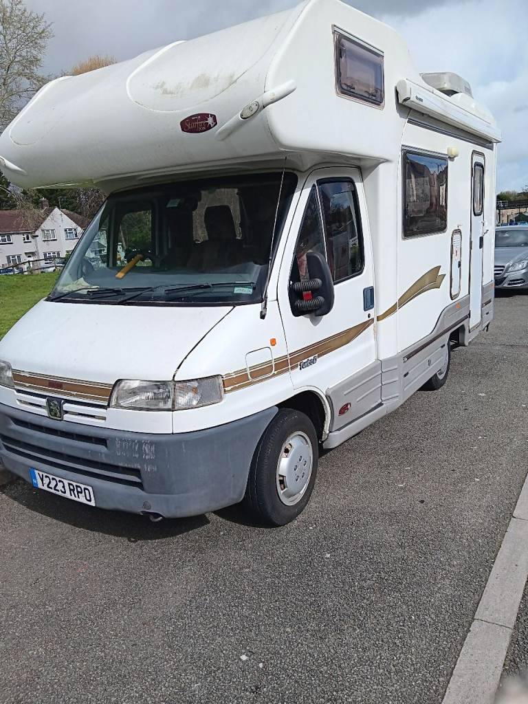 Peugeot 1.9 turbo diesel motorhome. 