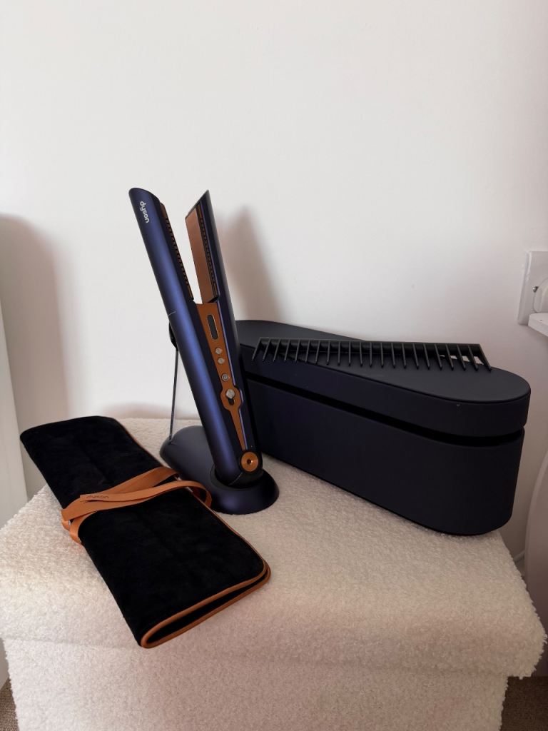 Dyson Corrale Hair Straightener – Prussian Blue / Copper