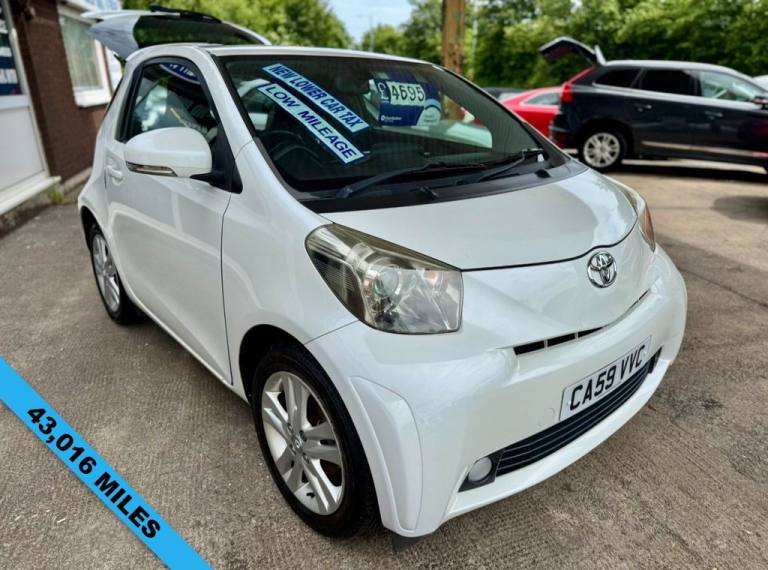 2010 Toyota IQ 1.33 Dual VVT-i 3 Hatchback 3dr Petrol Manual Euro 4 (s/s) (98 ps) ** PETRO Hatchb...