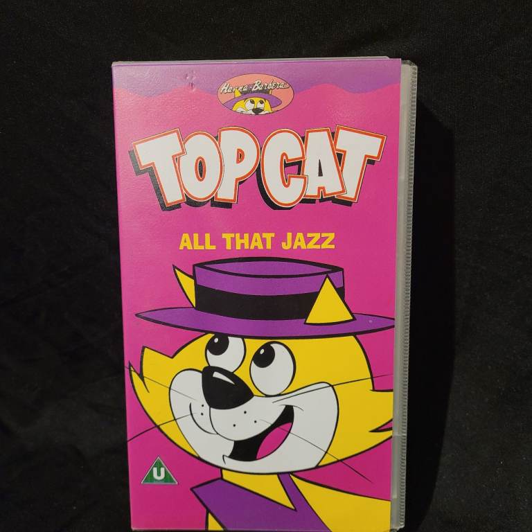 Top Cat All That Jazz (VHS PAL, 1994) Scarce Vhs Video c13