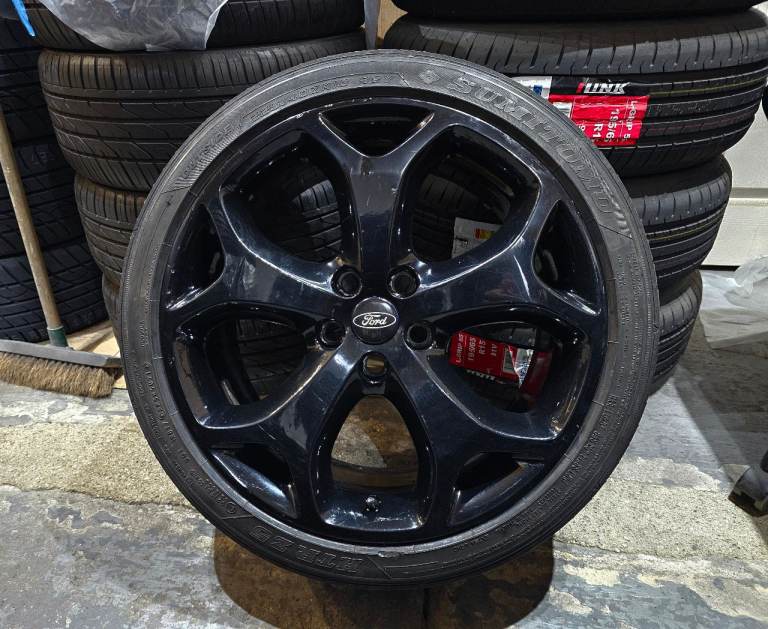 ONE 1 Single Ford focus ST 18" inch alloy wheel rim and tyre