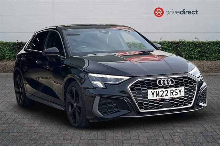 2022 Audi A3 1.5 TFSI 35 S line Sportback 5dr Petrol Manual Euro 6 (s/s) (150 ps) Hatchback Petro...