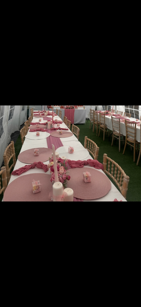 Chiavari Chair Hire London & Tables