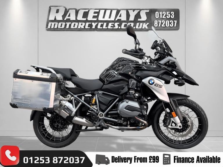 2016 BMW R1200 GS TRIPLE BLACK 2016 66 REG 9,727 MILES BLACK USED MOTORCYCLE