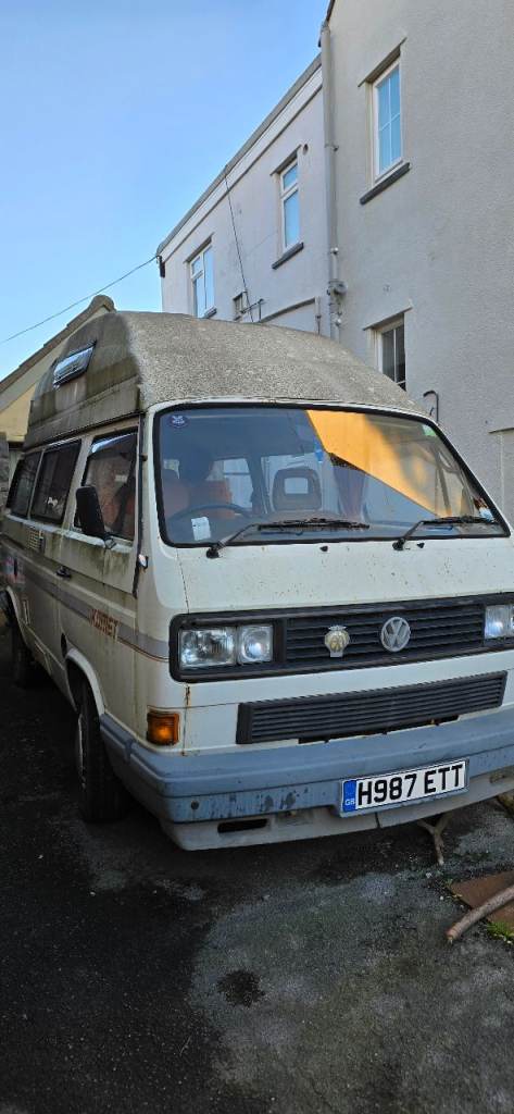 Volkswagen T25, non runner, 1990, 1915 (cc) watercooled project