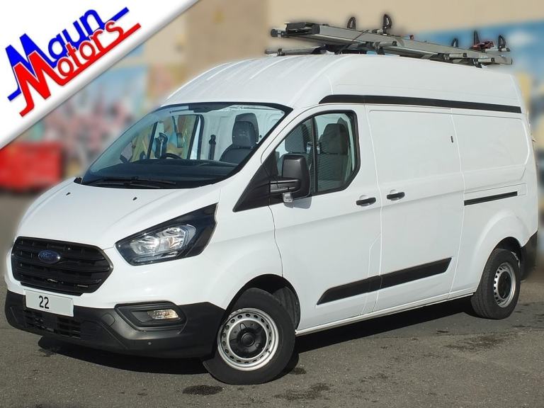 2022 Ford Transit Custom 300 TDCi 130PS ‘Leader’, L2H2 AIR CON & VAN RACKING