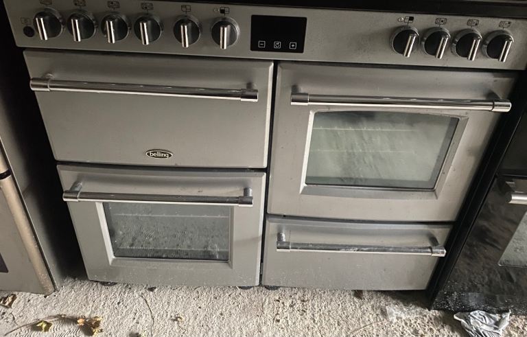 Belling 100cm dual fuel cooker 