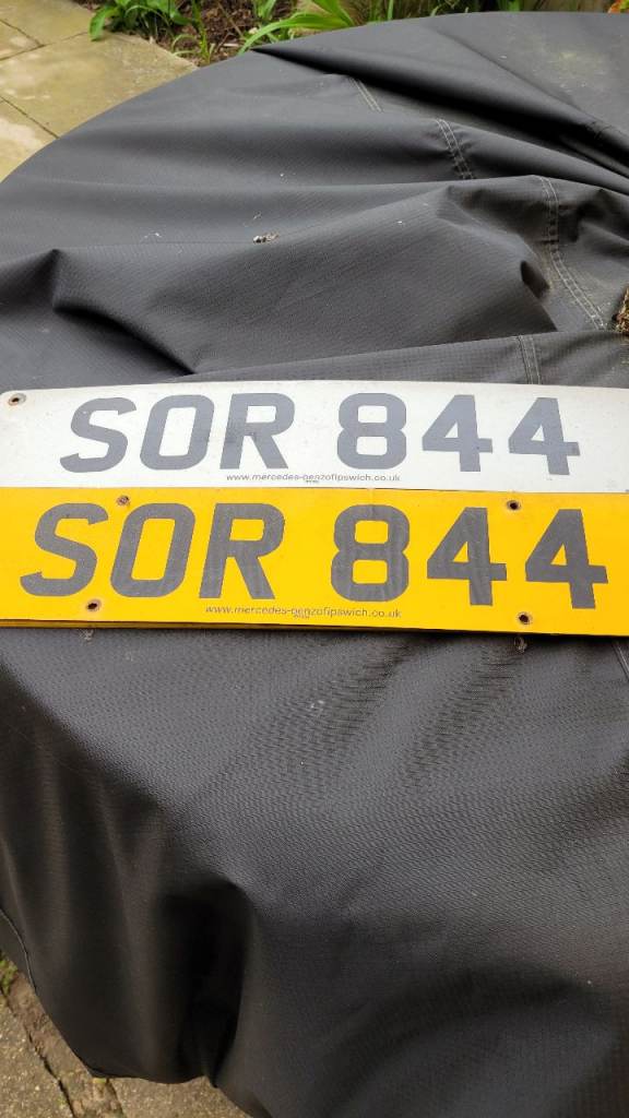 Private Number plate