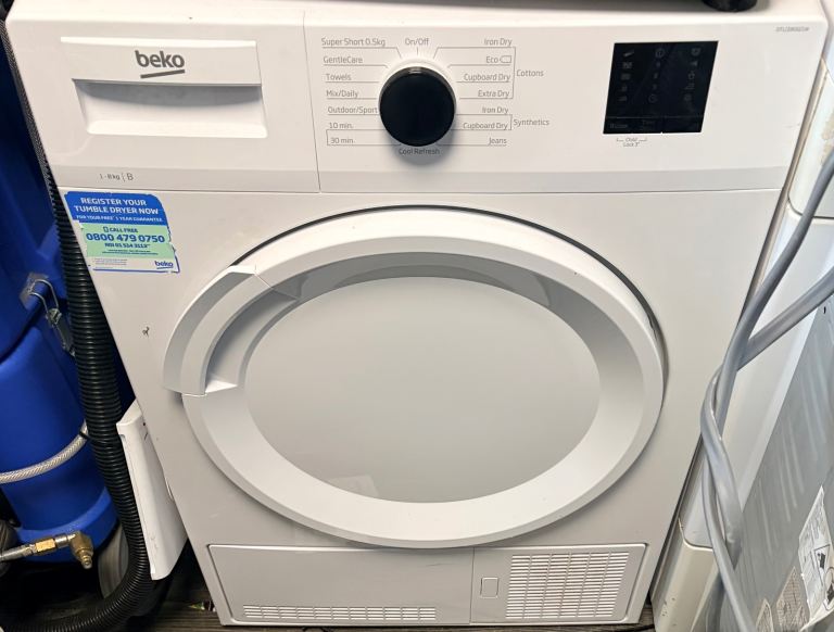 Beko Tumble Dryer – White, As Good As New