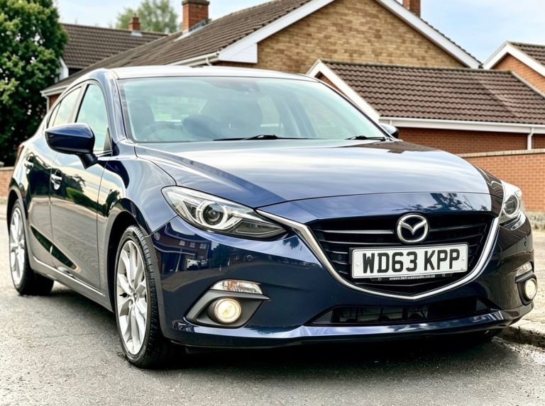 Mazda, 3, 2014 2.0 petrol sports nav low mileage 1YRS mot well maintained £35 tax