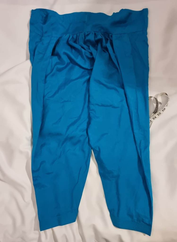 New. Pink blue a line dress kameez with salwar and shawl scarf. Diamontes. Asian womens dress suit