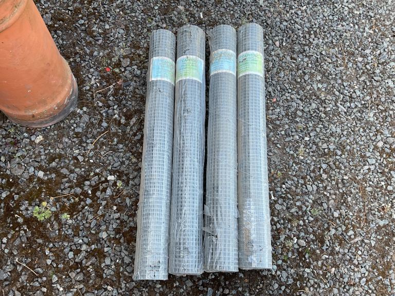 New rolls of chicken wire £22 a roll