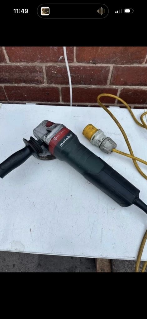 Metabo angle grinder 