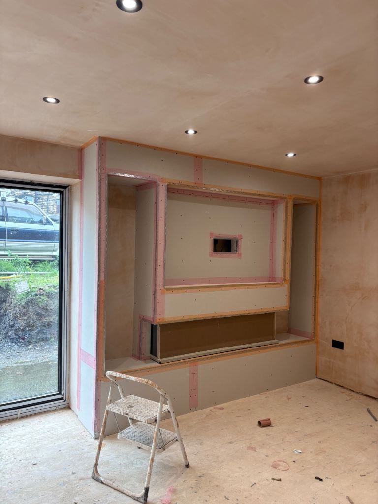 Plastering plasterboard joinery building work 