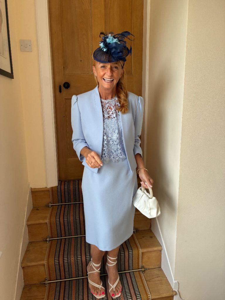 Phase Eight wedding outfit