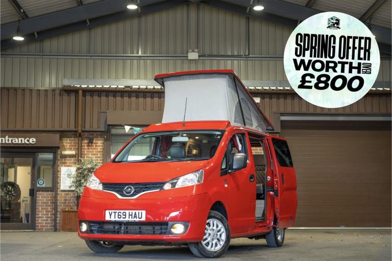 Nissan NV200 2019 Manual 2 Berth Micro Camper Van