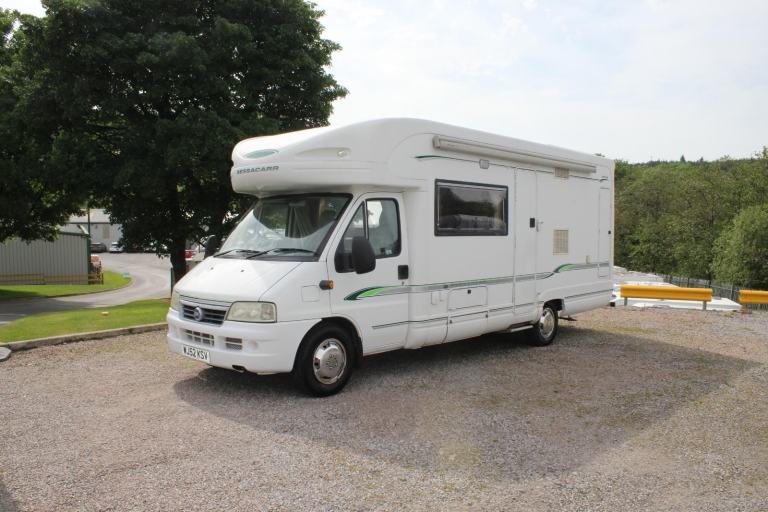 2002 "52" Plate Bessacarr E745 Luxury 4 Berth Motorhome, Double Bed Over The Cab