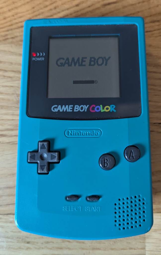 Nintendo Game Boy Color Gameboy colour Teal