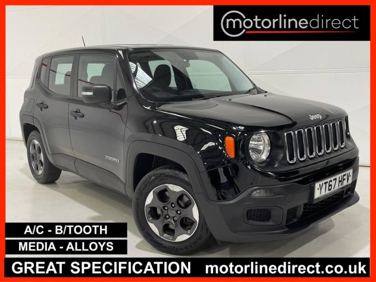 2017 Jeep Renegade 1.6 E-TorQ Sport SUV 5dr Petrol Manual Euro 6 (s/s) (110 ps) ESTATE Petrol Manual