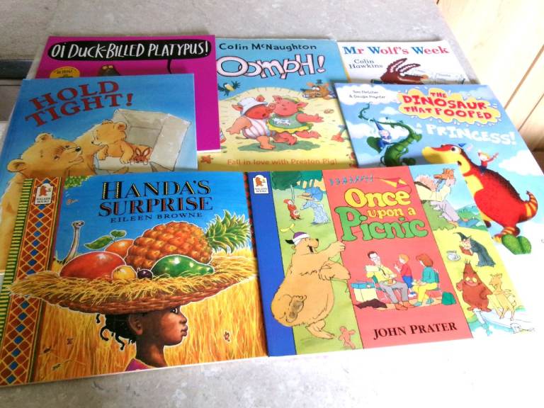 7 CHILDREN'S CLASSIC BOOKS FOR 1-5yrs.