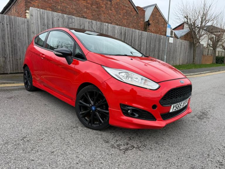 2016 Ford Fiesta 1.0 EcoBoost 140 Zetec S Red 3dr HATCHBACK Petrol Manual