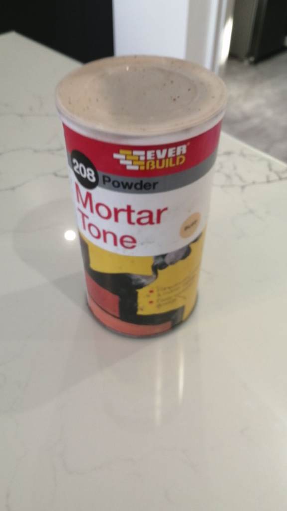 Everbuild 208 Powder Mortar Tone Buff 1kg