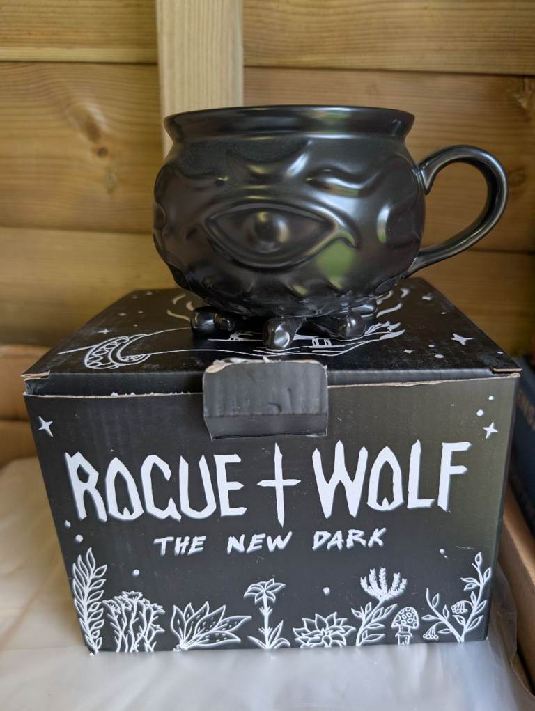 Rogue + Wolf Cauldron Mug – Black, As Good As New