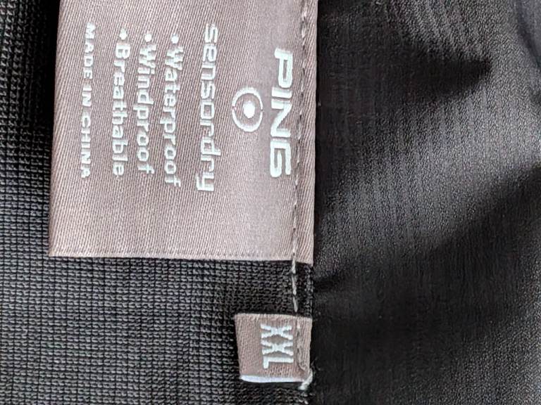 PING  WATERPROOF  JACKET