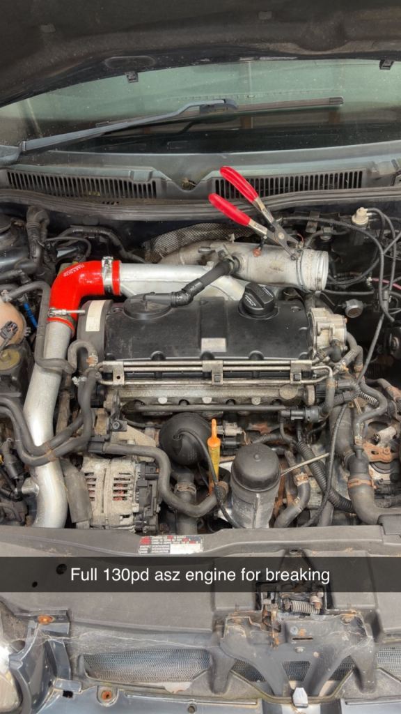 Pd130 ASZ engine breaking for parts 