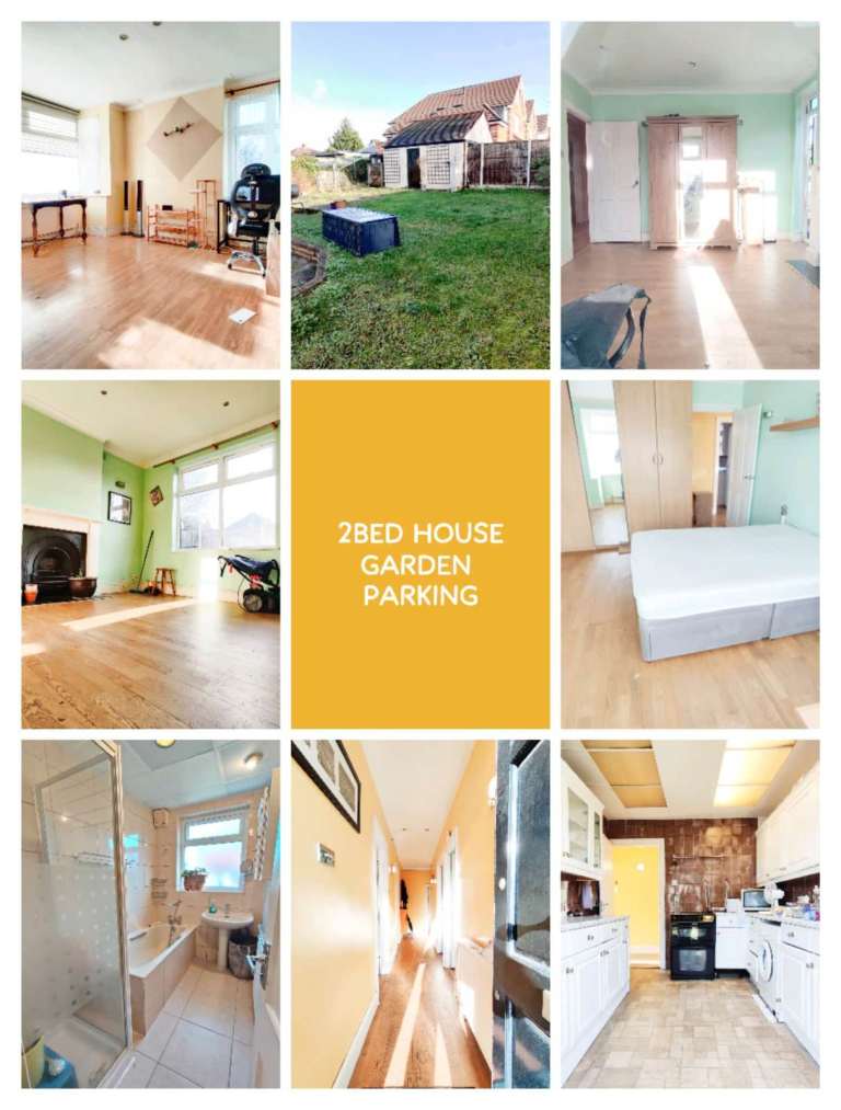 2 BED HOUSE IN MORDEN 1745 WITH PARKING AND GARDEN PART DSS WELCOM