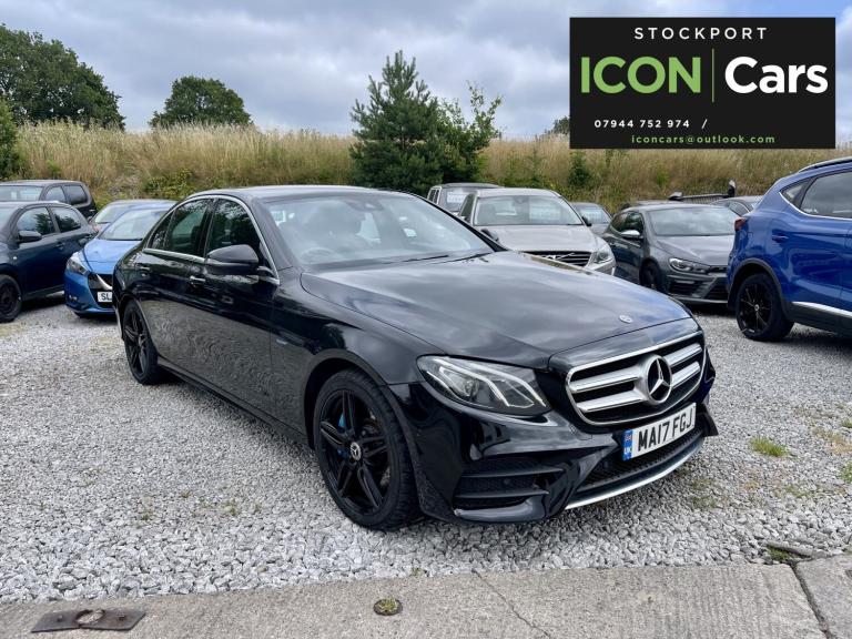 MERCEDES-BENZ E CLASS 2.0 E350e 6.4kWh AMG Line Black Auto Petrol Plug-in Hybrid