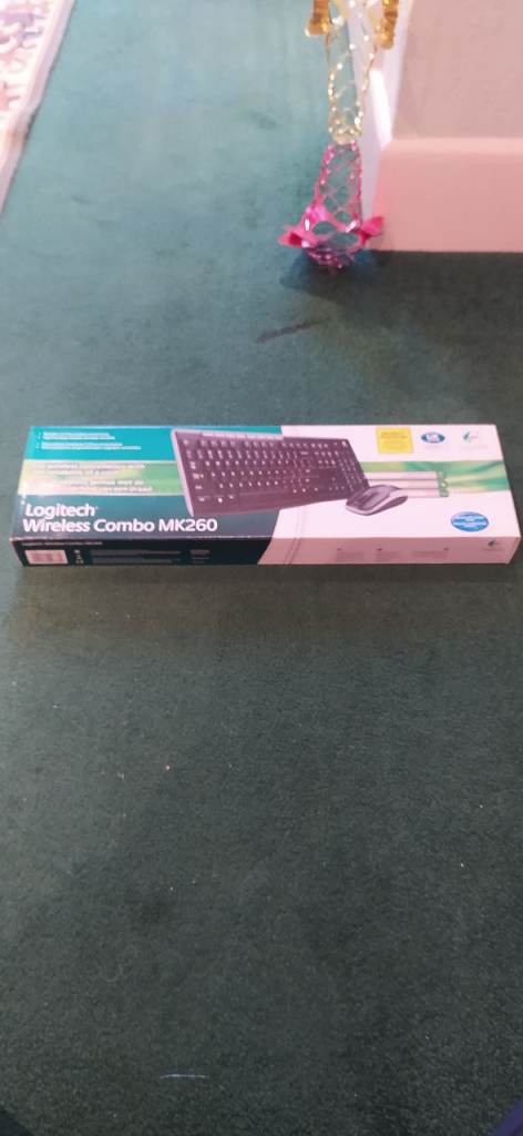 LOGITECH MK-260 WIRELESS COMBO KEYBOARD, MOUSE ETC.  COLLECTION ONLY.