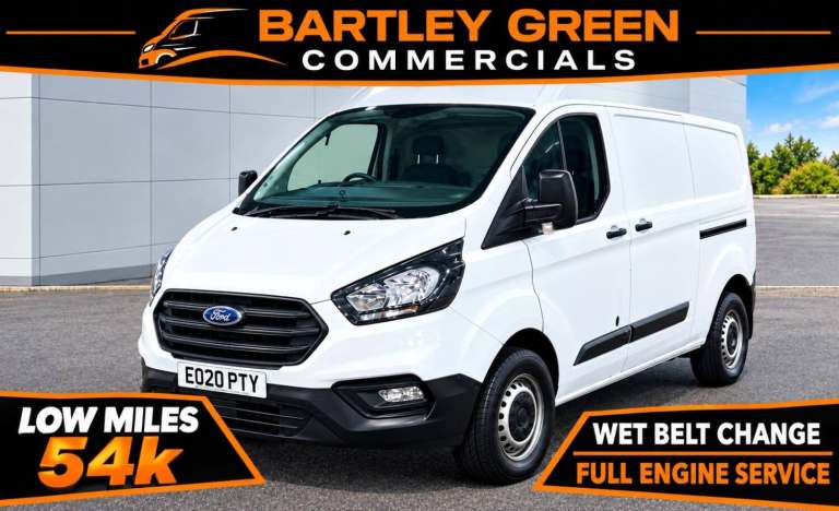 2020 Ford Transit Custom LWB HIGH TOP 300 EcoBlue Leader Panel Van Diesel Manual