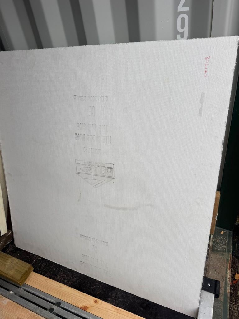 2 sheets 6mm hardibacker fiber/cement board– Good Condition