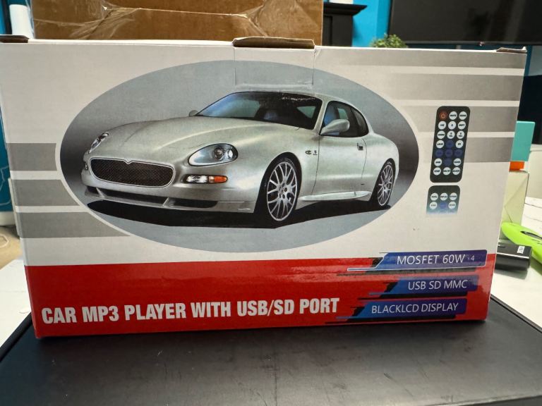 image for [New] Car MP3 player with USB/SD port with remote