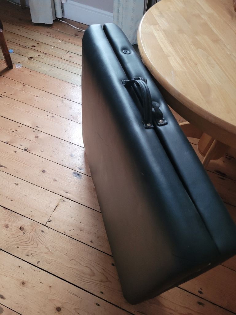 Black Foldable Massage Table - Good Condition