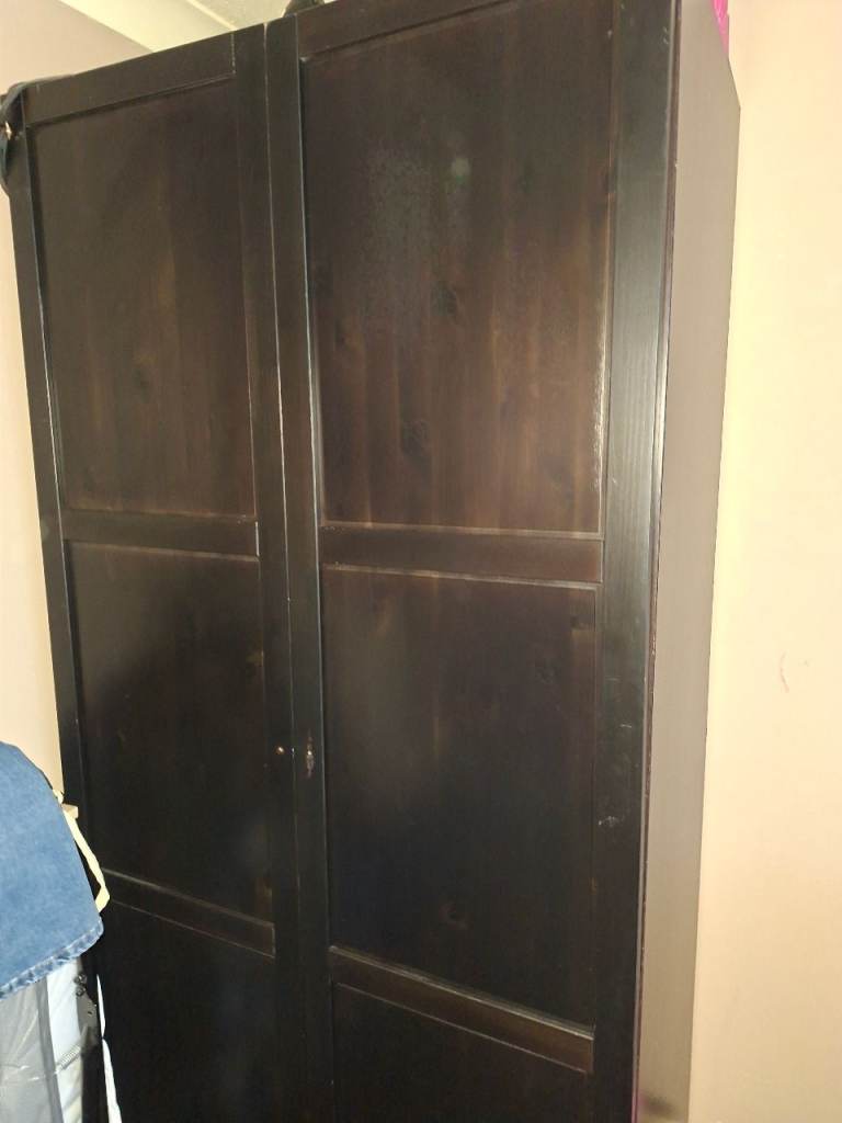 Free Black ikea wardrobe 